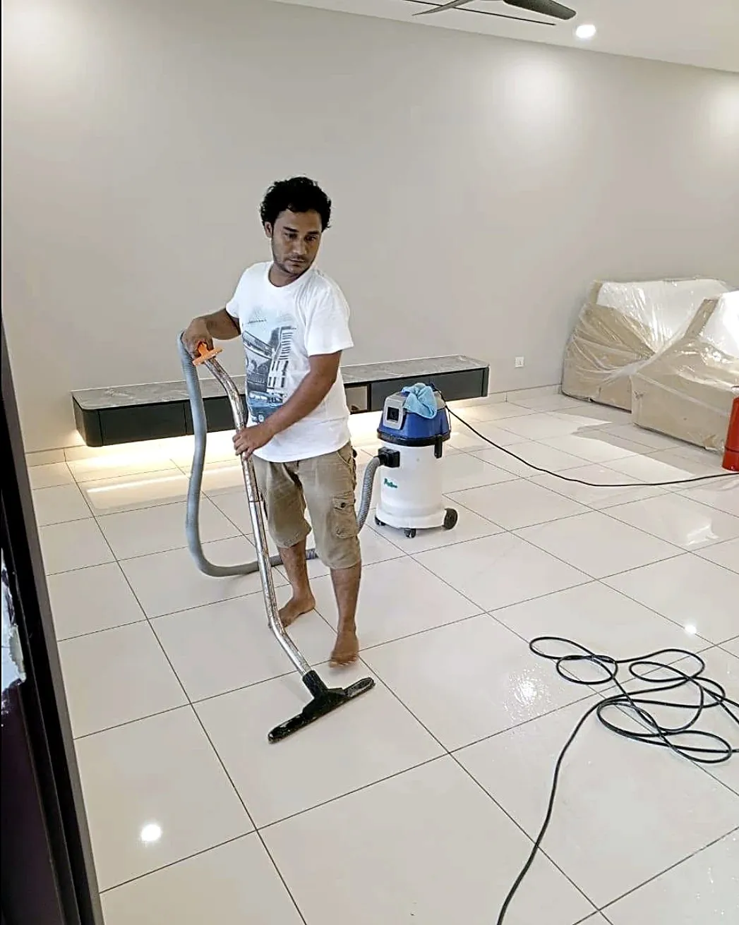 Post-renovation cleaning